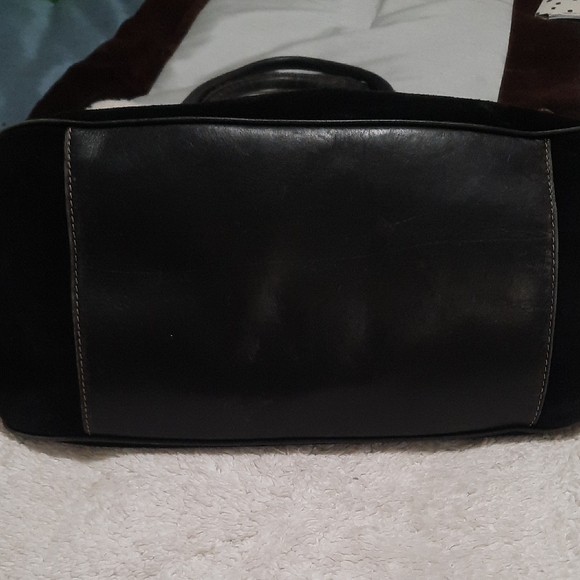 J. Crew Black Suede Tote Bag - Picture 4 of 11